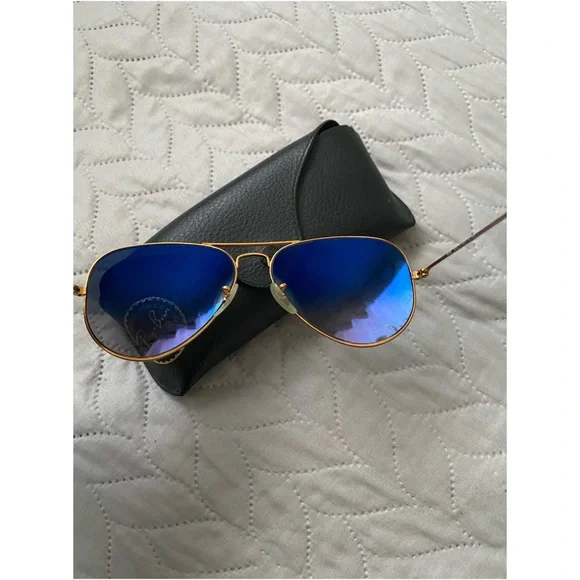 Ray-Ban classic aviator large metal RB3025 with case - Picture 3 of 7